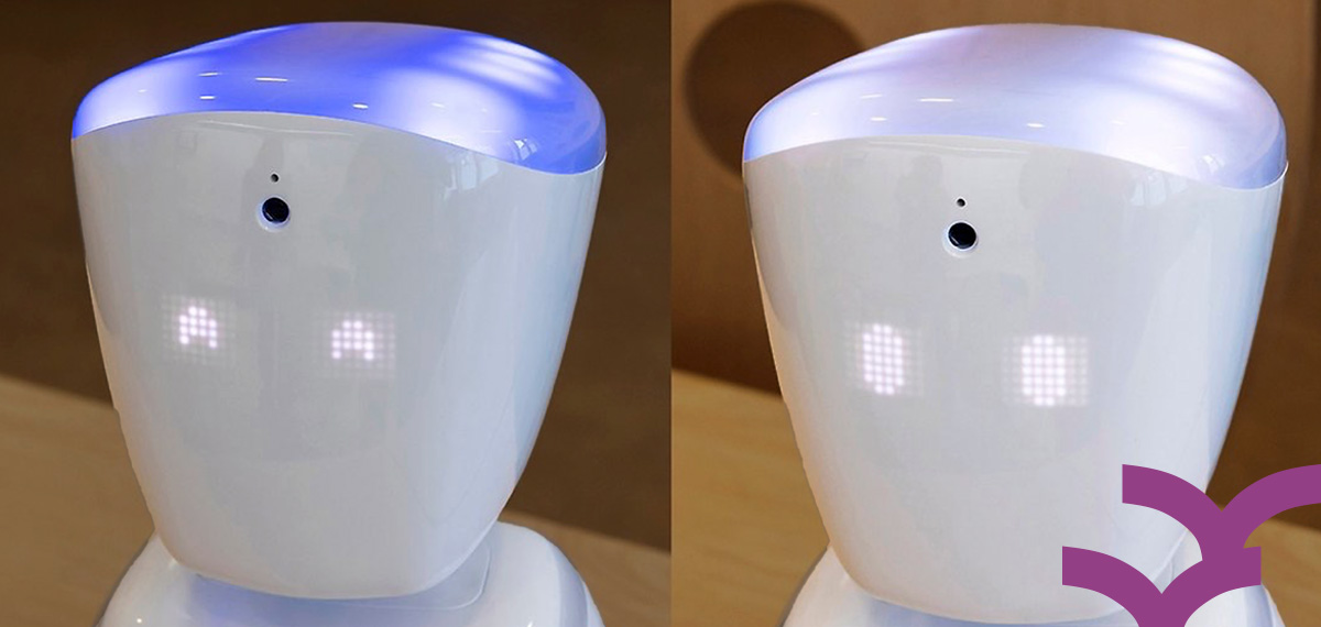 Skolroboten AV1 i olika lägen