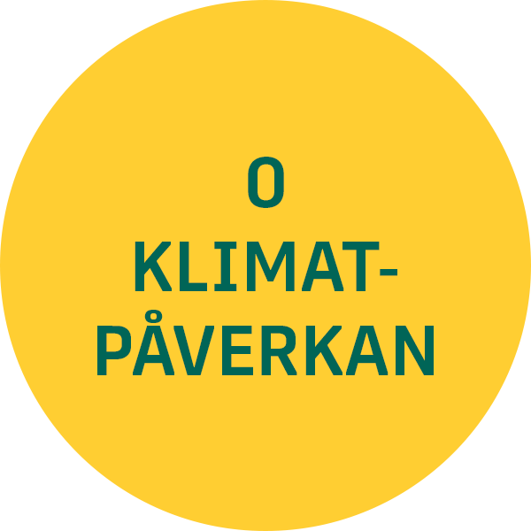 0 klimatpåverkan