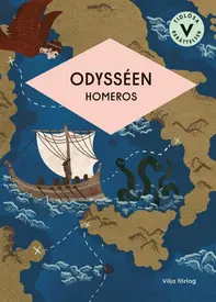Bilden föreställer omslaget till Odysséen, av Homeros