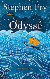 Bilden föreställer omslaget till boken Odyssé, av Stephen Fry