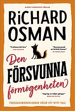 Bilden föreställer omslaget till boken Den försvunna förmögenheten, av Richard Osman